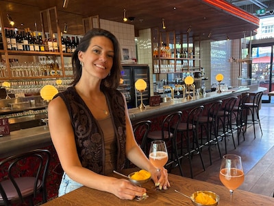 The Amsterdam Bite: vegan ice cream and wine go perfectly together at Boule de Boule