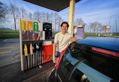 Ralf bedacht een app die berekent wanneer en waar tanken in België of Duitsland echt loont