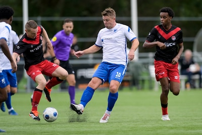 SSW pakt nipte derbyzege, De Alblas eindigt met negen man na twee keer rood: lees hier alles over he