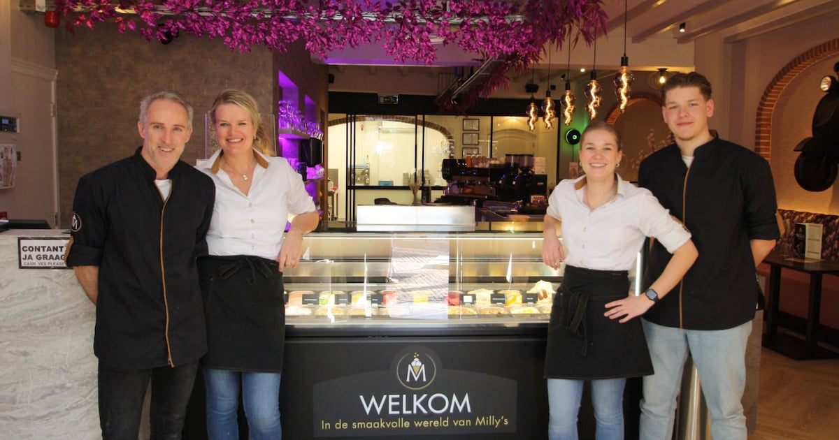 Milly’s ijsboutique viert eerste verjaardag in Baarle-Hertog: “In juli pakken we uit met een WK-ijsj