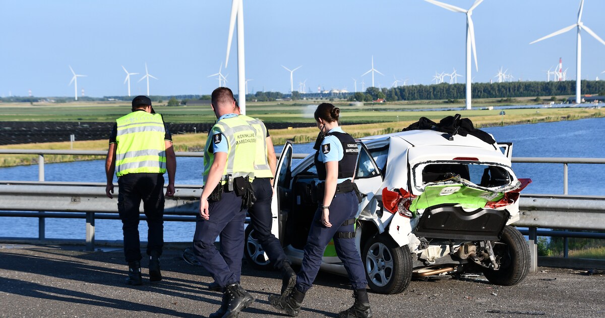 Drie gewonden bij ongeval op de A58 bij Rilland, weg naar Bergen op Zoom weer open
