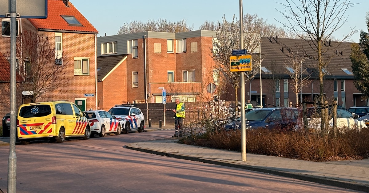 Schietpartij in Schoonhovense straat, omwonenden zitten vol vragen: ‘Hoorde hem kermen van de pijn’