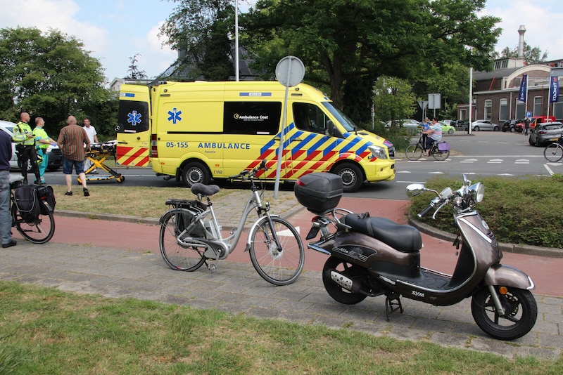 Een ongeval vorig jaar juni op een kruising te Nijverdal.