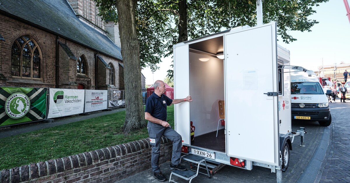 Mede dankzij Chris heeft het Rode Kruis een nieuwe verbindingswagen ...