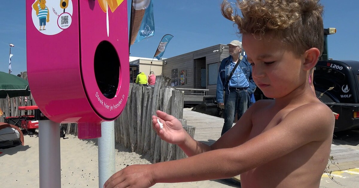 Nieuwe zonnebrandpalen in gemeente Velsen: bescherming tegen zon op zeven locaties