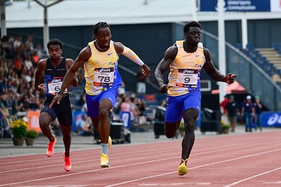 Hagenaar Nsikak Ekpo bijna onder magische 10-secondengrens van Churandy Martina op 100 meter