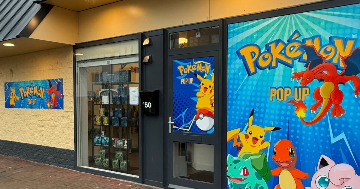 Gotta catch em all: Pokémon pop-up store geopend in Landsmeer