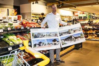 De plannen lagen er al tien jaar, maar nu kan deze supermarkt toch echt flink uitbreiden