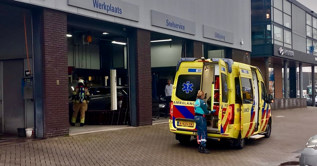 Brand bij Hyundai-dealer in Nieuwegein