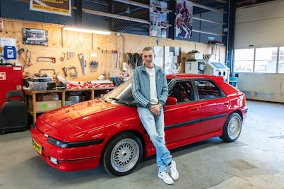 Marco’s knalrode Mazda was te zien in korte film: ‘Het was een hele belevenis’