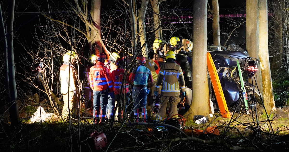 Meerdere gewonden bij eenzijdig ongeval op de Medemblikkerweg in Wieringerwerf