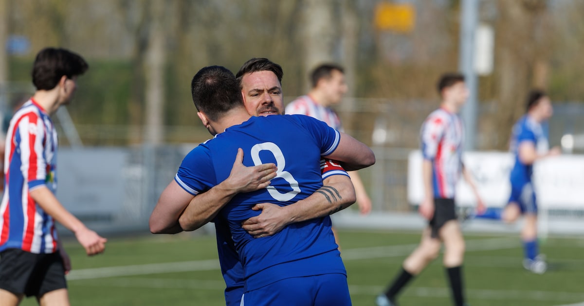 Aanvoerder Rik (34) hoopt na zestien seizoenen afscheid te nemen met NVS in vierde klasse: ‘We doen 