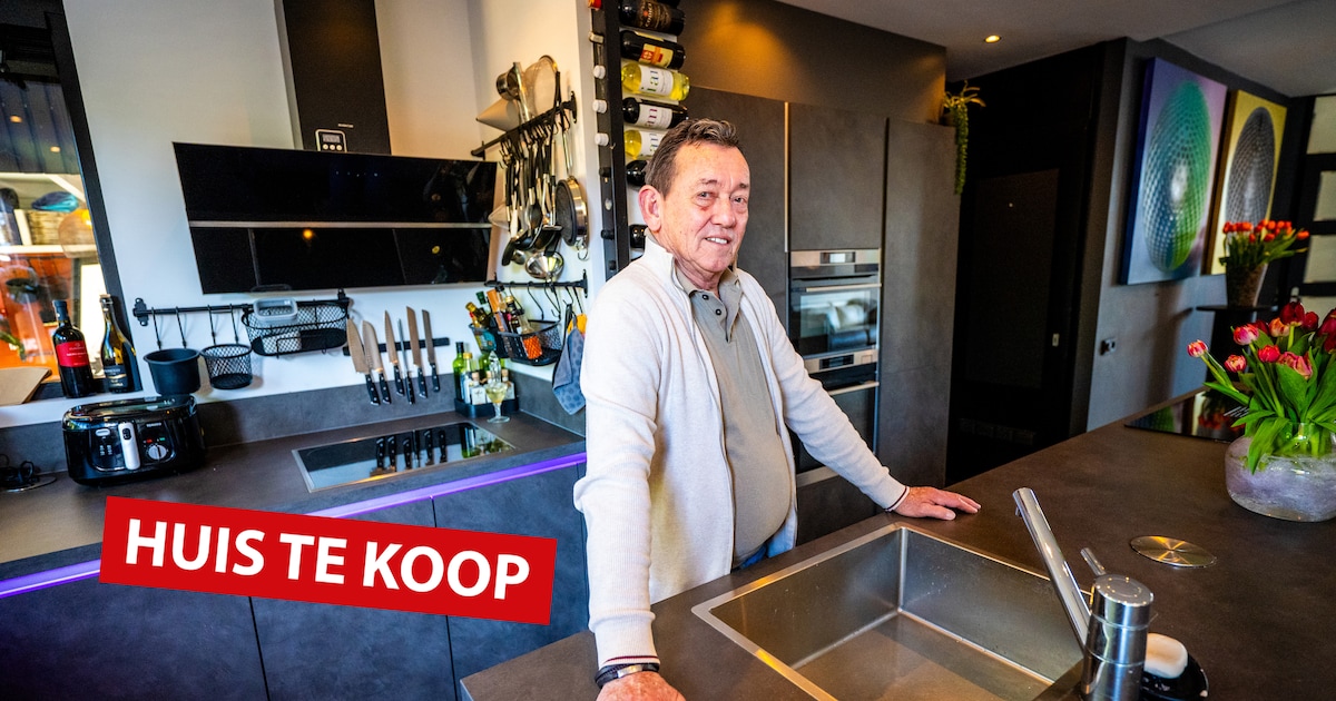 Tussen kunst en keuken in deze ruime woning van creatieveling Martin: ‘Ik wil wel iets unieks’