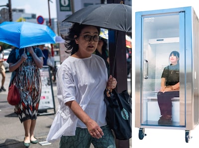 Vergeet de airco: Japans bedrijf komt met ‘mensenkoelkast’ om hete dagen door te komen