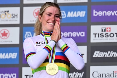 Demi Vollering vecht zich naar wereldtitel in Montréal: 'Ik dacht: nu is het van mij'