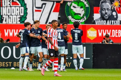 Slechte beurt voor routinier Patrick van Aanholt bij Sparta: ‘Hij maakte twee fouten’