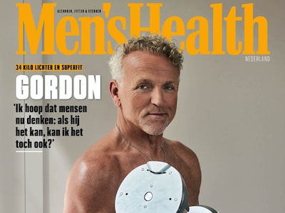 Gordon nu echt op cover Men’s Health: ‘Na drie maanden was de diabetes in remissie’