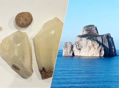 Nederlander maakt excursie bij beroemde rots voor kust van Sardinië en steelt kostbare stenen