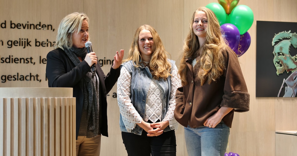 Floor en Danique zijn Jonge Vrijwilligers van het Jaar in gemeente Koggenland