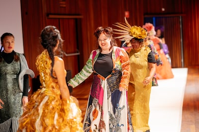 Dromen komen uit op de catwalk voor modellen van Lunet