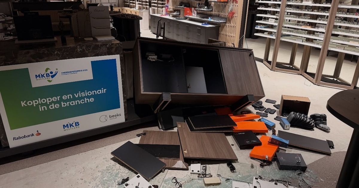 Opnieuw inbraak bij Beeks Opticien in ’s-Gravenzande: tweede keer in vier weken tijd