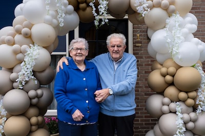 Van dansen moest Wim het niet hebben, wel van zijn looks: echtpaar Reuser uit Rosmalen nu 60 jaar ge