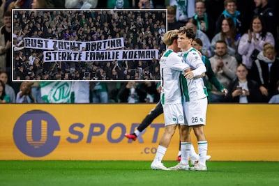FC Groningen boekt ruime zege op matig PEC Zwolle, fans brengen eerbetoon aan Bartina Koeman