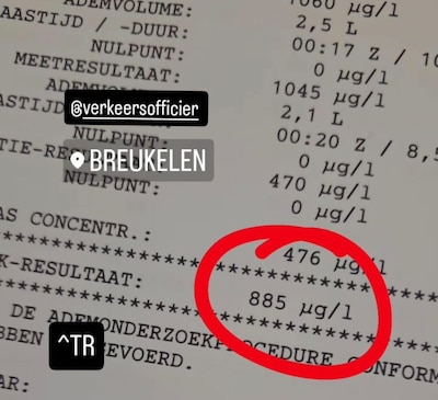 Beginnend bestuurder kijkt te diep in het glaasje en moet rijbewijs alweer inleveren