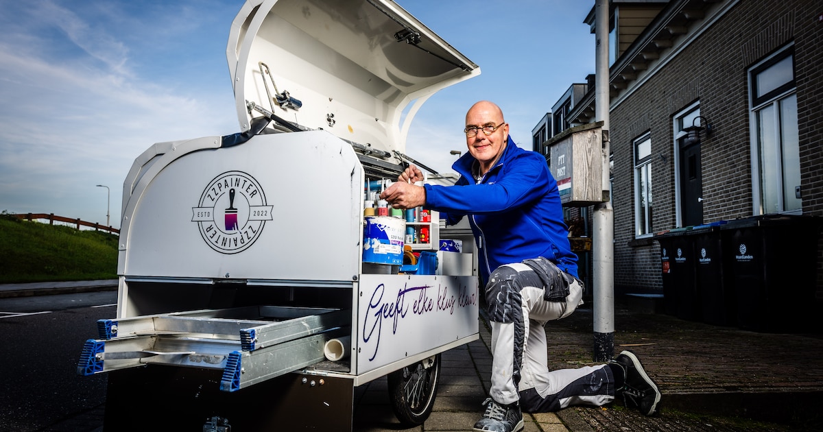 Na 32 jaar op de ambulance gooide Jasper het roer weer om: ‘Ook nu zijn mensen blij als ik langs kom