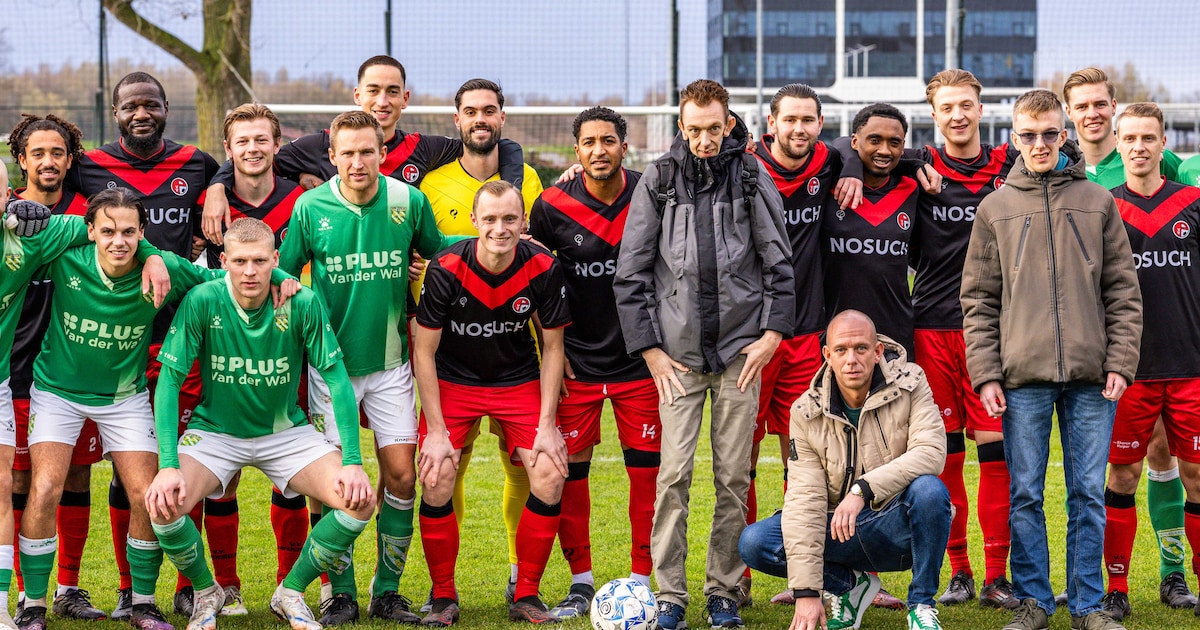 Ontroerende middag voor ernstig zieke Maikel (35): rivalen Papendrecht en Nieuw-Lekkerland slaan arm