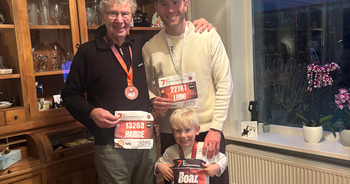 Drie generaties Verlinden lopen Zevenheuvelenloop en whiskeys proeven bij Anneke