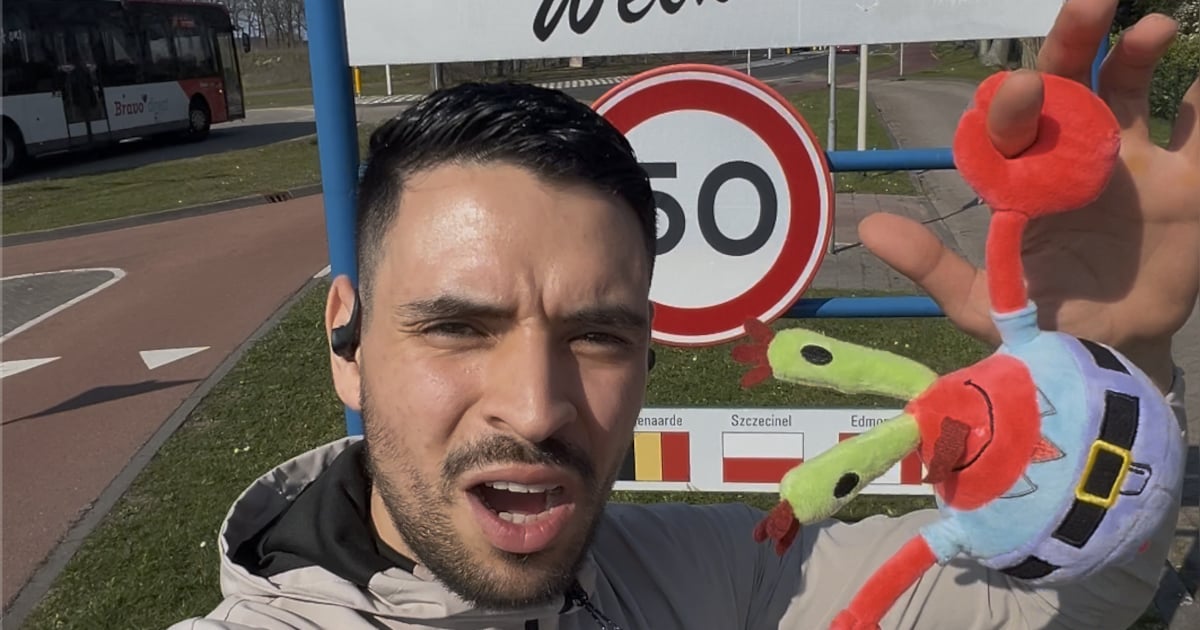 Wil je zien: Abdel rent door Bergen op Zoom en roast iedere wijk