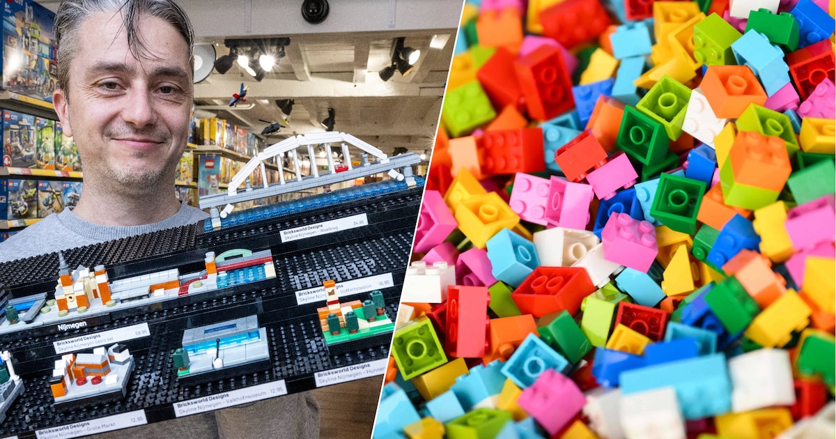 Erik opent ‘Blokkenpiloot’ in Enschede: ‘Het is te gek om hele dag met Lego bezig te zijn’