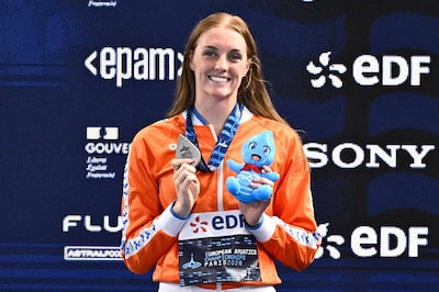 Marrit Steenbergen pakt EK-zilver op 100 meter rugslag, Koen de Groot tweede op 50 meter schoolslag