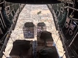Spaans leger dropt tonnen aan voedsel boven Gaza
