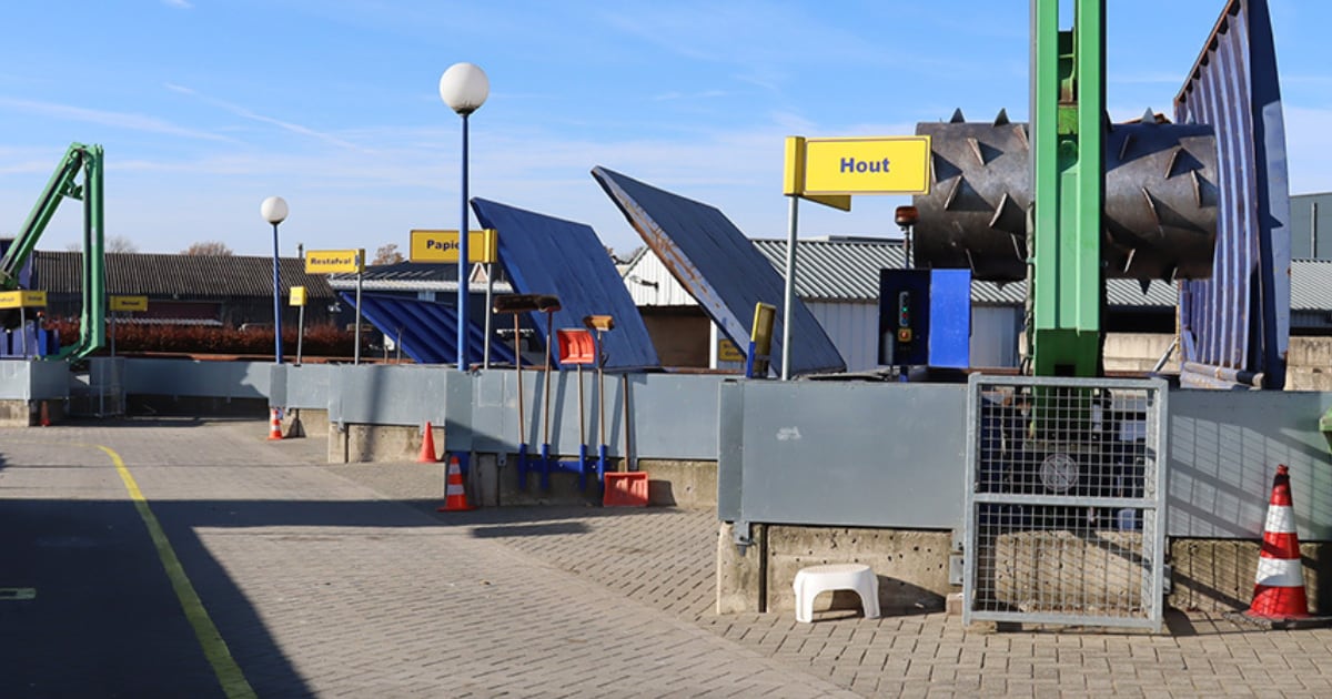 Grondstoffenpark Margraten volgende week op 3 dagen gesloten