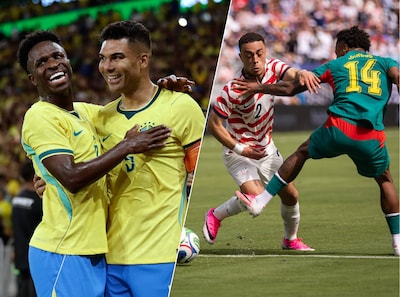 Heerlijke goal Vinícius bij swingend Brazilië, PSV’ers spelen hoofdrol bij knappe zege Verenigde Staten