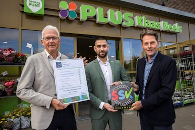 Plus Neels in Mijnsheerenland ontvangt Super Supermarkt Keurmerk
