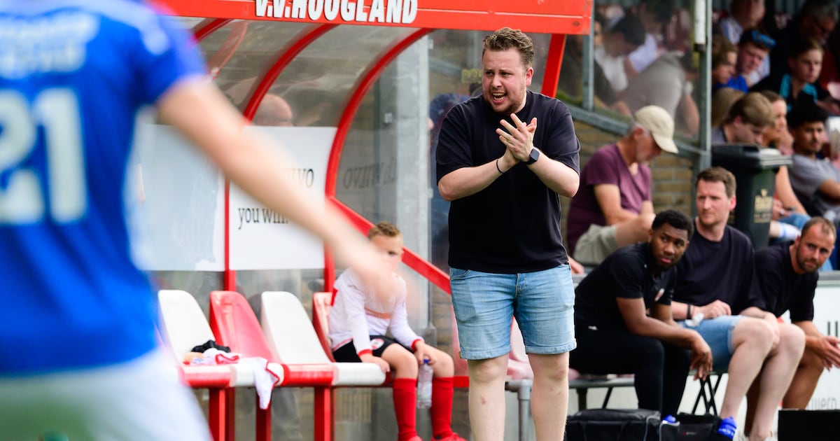 Hoogland verwerkt teleurstelling met sterke start in nacompetitie: ‘Maar we hebben nog niets’