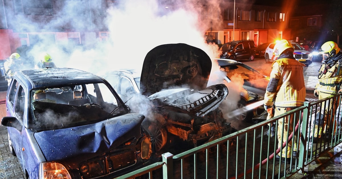 Twee auto's uitgebrand bij in Culemborg
