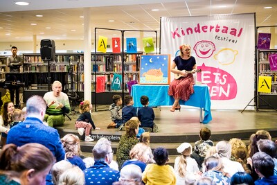 Jacques Vriens bij Kletskoppen Festival in Nijmegen
