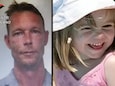 Links: Christian B. Rechts: Madeleine McCann.