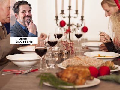 Jerry weet dat cynisme niet bij kerst hoort, maar vindt het niet gek na het jaar dat bijna achter on