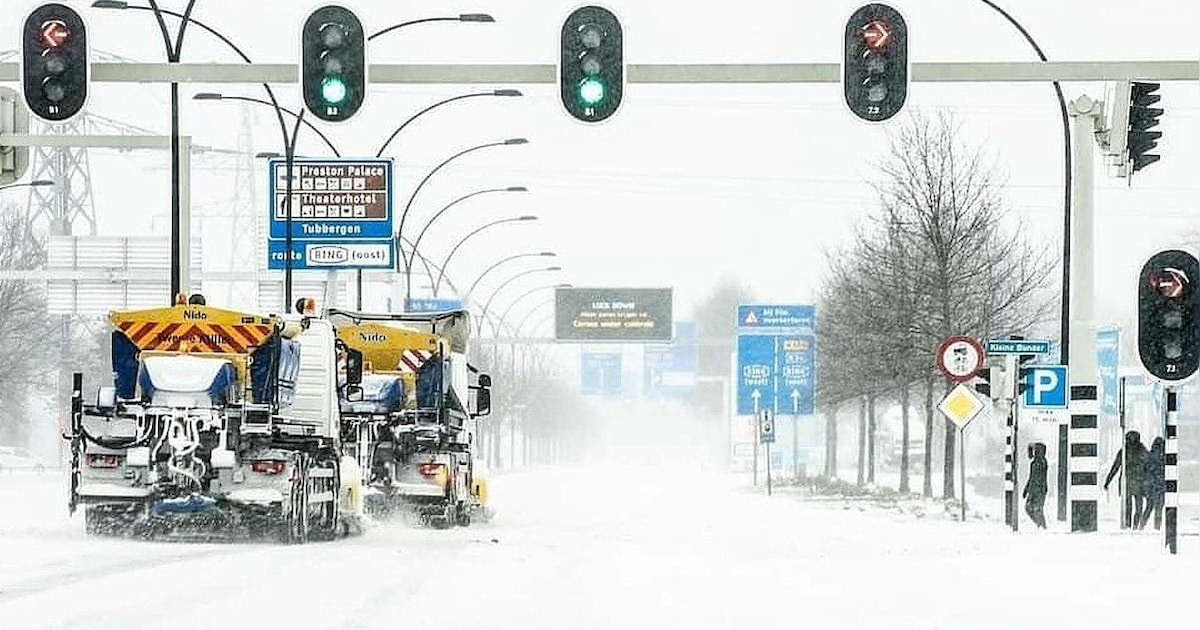 Dit zijn de strooiroutes in Almelo (en hier haal je gratis strooizout)