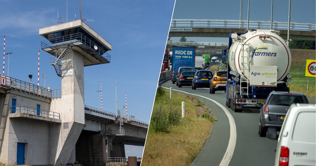 Ritje van halfuur wordt vannacht omweg door Friesland: snelwegen richting Noordoostpolder deels afge