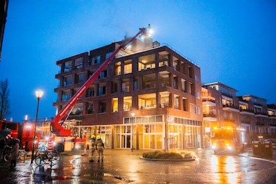 Brand in cv-ruimte Doesburg snel geblust