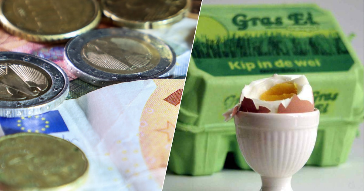 Politie houdt man aan voor huisvredebreuk, onderweg naar het bureau eet hij een ei en spuugt hij mun