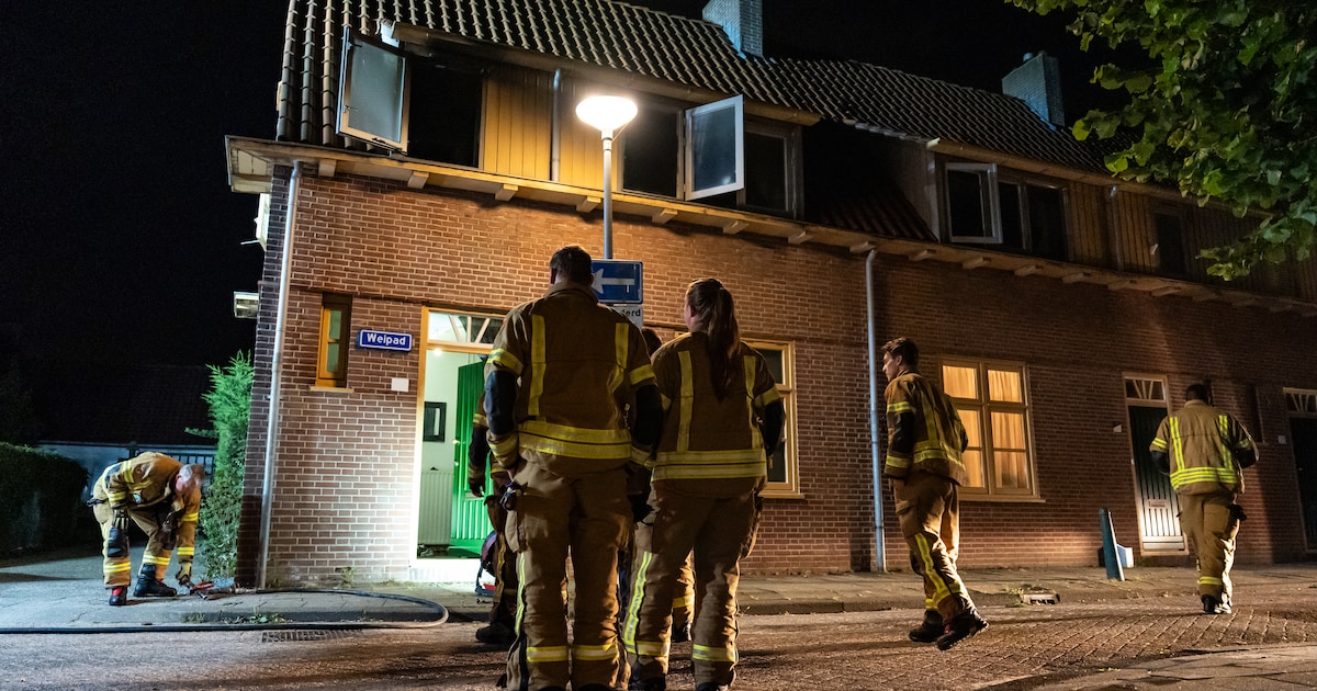 Woning zwaar beschadigd na brand in Rotterdam