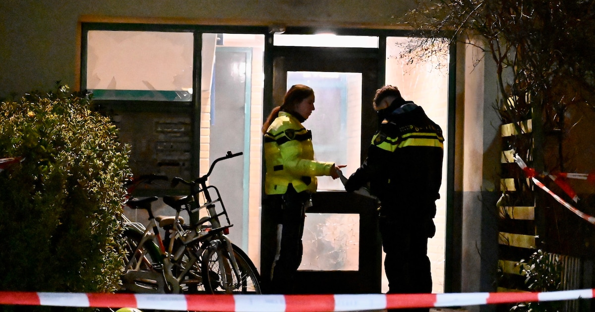 Explosie bij portiek in Utrechtse wijk Voordorp, politie doet onderzoek