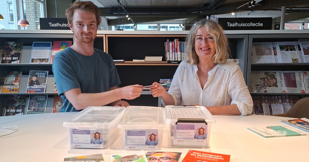 Digi-Taalhuis start met leeskoffers in Capelle en Krimpen